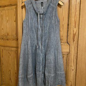 Linen Chambry dress -- beautiful fit and style-